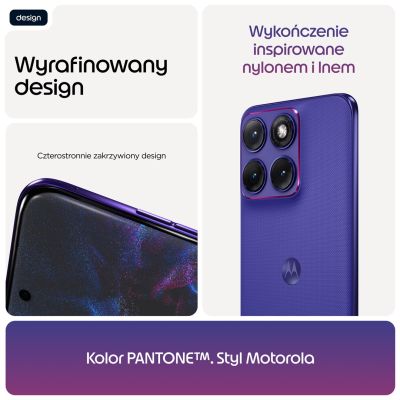 11. Motorola Edge 70 Fusion, 17,2 cm (6,78 Zoll), Dual-SIM, Android 16.0, 5G, USB Typ-C, 8 GB RAM, 256 GB Speicher, 5200 mAh Akku, Lila