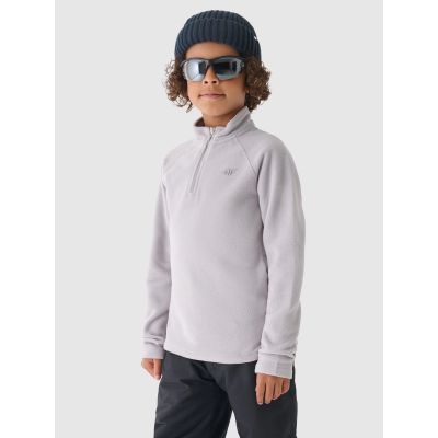 8. Kinder Fleece-Thermounterwäsche (Oberteil) 4F Junior 4FJRAW24UFLEU062-25S
