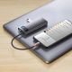 21. Baseus Metal Gleam Series HUB 7-in-1 Dockingstation USB Typ C - 1 x HDMI / 1 x VGA / 3 x USB 3.2 Gen. 1 / 1 x Power Delivery / 1 x RJ-45 Ethernet grau (WKWG040013)