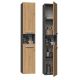 Badezimmerschrank NEL I 31x30xH174 anthrazit/artisan