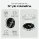 6. Tech-Protect Easy Set+ 2er-Pack Schutzglas für Samsung Galaxy Watch Ultra 47 mm
