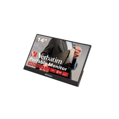 6. Verbatim 49590 Computermonitor 35,6 cm (14") 1920 x 1080 Pixel Full HD LCD Schwarz