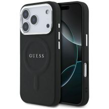 Guess Classic Logo MagSafe Case für iPhone 17 Pro - Schwarz