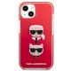 3. Karl Lagerfeld Karl&Choupette Head Case für iPhone 13/14/15 - Rot