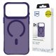 53. 3mk Smoke MagCase für iPhone 17 Pro Max – Lila-Transparent
