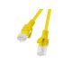 2. UTP-Patchkabel Lanberg PCU5-10CC-0050-Y (RJ45 - RJ45 ; 0,50 m; UTP; Kat. 5e; gelb)