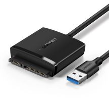 Ugreen CM257 SATA-Adapter für 2,5''/3,5'' USB-A 5Gb/s Laufwerk - Schwarz