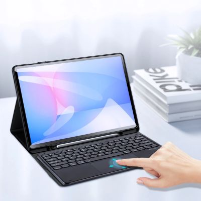6. Dux Ducis (TK-Serie) Tastaturhülle für Samsung Tab S10 FE+ (Plus) – Schwarz
