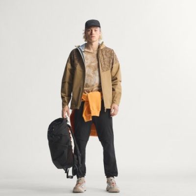 3. adidas TERREX Xperior 2.5L Hybrid Primeknit Climaproof Jacke – Cardboard Größe: S