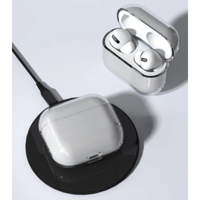 3. Hülle für AirPods 2 / AirPods 1 starre, starke, transparente Hülle für Kopfhörer (Hülle A)
