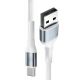 11. 3mk Hyper Cable N-SERIES USB-A / USB-C 1m 9V/2A 18W / weiß