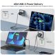 14. UNITEK 2x GAN 45W Ladegerät, 2x USB-C PD 3.0, QC, Schwarz