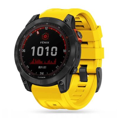 2. Tech-Protect IconBand Armband für Garmin Fenix ​​​​5 / 6 / 6 Pro / 7 - Gelb