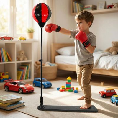 13. ENERO BOXSET FÜR KINDER, VERSTELLBAR 75-128 CM, UND HANDSCHUHE