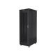 4. LANBERG Standschrank 19" 42U 800X1000 Lochtür LCD Schwarz FF01-8042-23BL (Flachverpackung)