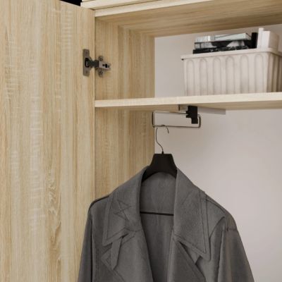 6. Kleiderschrank HAGA 1-türig SONOMA