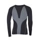 2. Rogelli CORE 2er-Pack Langarm-T-Shirts, Schwarz, Größe 2XL