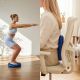 15. Beidseitiges Balancekissen mit Pumpe Spokey FIT SEAT