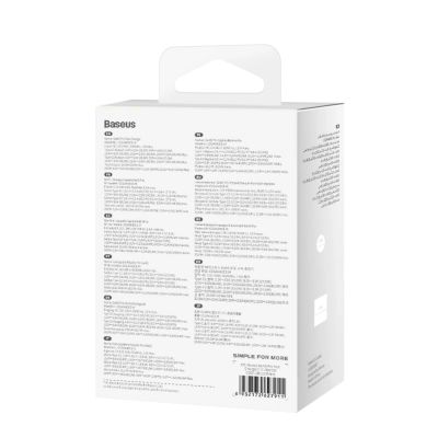 8. Baseus GaN5 Pro 40W 2xUSB-C Wandladegerät – Weiß