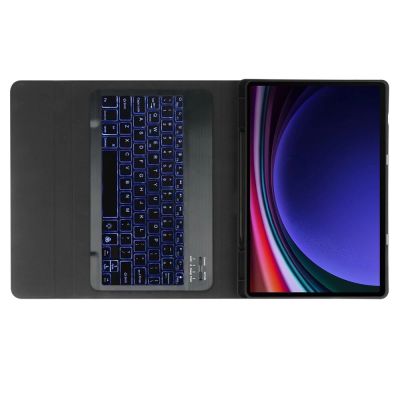 8. Tech-Protect SC Pen + Tastaturhülle mit Tastatur für Samsung Galaxy Tab S9 FE+ 12,4" X610 / X616B - Schwarz