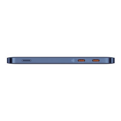 4. Baseus Blade2 12000mAh 65W Powerbank mit Digitalanzeige (mit Baseus Mini White Series USB-C - USB-C 100W (20V/5A) 50cm schwarzes Kabel) - Blau