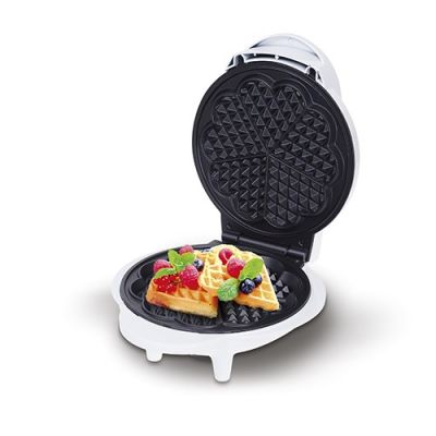 7. Camry CR 3022 Waffeleisen für 5 Waffeln, Schwarz/Weiß, 1000 W
