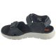 2. Skechers Go Walk Flex Sandalen – Antigua Beach 229205-NVOR Marineblau, Größe 46