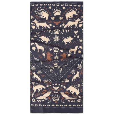 Bandana BUFF ORIGINAL ECOSTRETCH APALASH NIGHT BLUE – Einheitsgröße