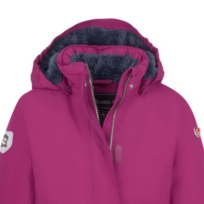 3. Trollkids Mädchen Alesund Mantel, wasserdicht, rosa Daunenjacke (301-235)