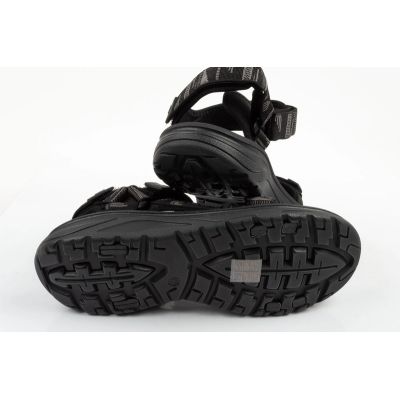 8. Lee Cooper Herrenschuhe mit Klettverschluss für sommerliche Strandsandalen, leicht, schwarz