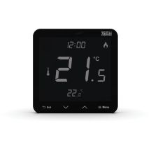 Kabelloser Raumthermostat schwarz R-10S PLUS Tech Controller