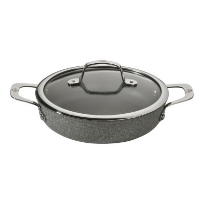 10. BALLARINI Salina Granitium tiefe Bratpfanne mit 2 Griffen, Granit, 24 cm 75002-811-0