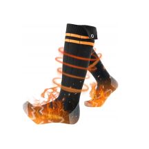 ROCKBROS Beheizbare Socken mit Akku, Schwarz