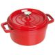 Runder Gusseisentopf STAUB La Cocotte 40509-814-0 – 1,7 l, rot