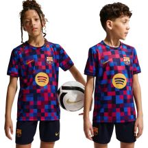 Nike FC Barcelona Kinder-T-Shirt, bordeauxrot und blau, II1752 621