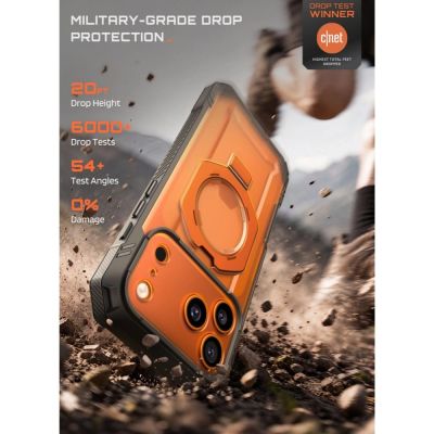 8. Supcase Grip Pro Mag MagSafe Hülle für iPhone 18 Pro Max / 17 Pro Max – Orange