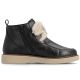 2. Schwarze Damen-Ankle-Boots aus Leder, Rieker 71100-00