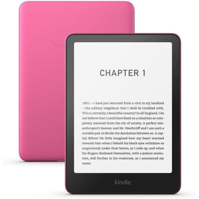 E-Book-Reader New Kindle Paperwhite (12. Generation) – Modell 2024, 7 Zoll, blendfreies Display, 16 GB, WLAN (mit Werbung), Himbeere