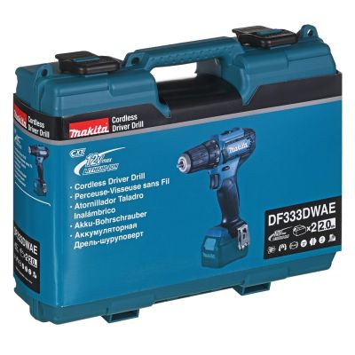 8. MAKITA DF333DWAE Akku-Bohrschrauber 10,8-12 V