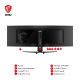 6. MSI MPG 491CQPDE QD-OLED-Computermonitor 124,5 cm (49 Zoll) 5120 x 1440 Pixel DQHD Schwarz
