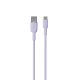 Puro Soft USB-A - USB-C-Kabel 1,5 m - Lila