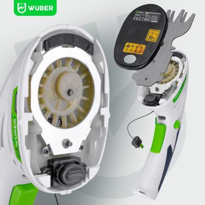 2. Akku-2-in-1-Trimmer für Hecken und Gras, 7,2 V, Schnitt 120 mm, USB-C, W23320 WUBER
