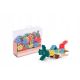 4. Marioinex Mini-Waffel-Bausteine, 140 Teile, Pastell