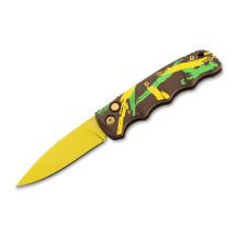 Böker Plus AKS 74 Dubai Chocolate Automatik D2 Messer