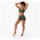4. Damen-Crop-Top ARMY GREEN COMBATWEAR | DBX Bushido