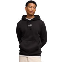Puma ESS Herren-Hoodie Nr. 1 Logo, Größe S, Schwarz, 692914 01