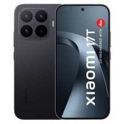 12. Xiaomi 17T, 16,7 cm (6,59 Zoll), Dual-SIM, 5G, USB Typ-C, 12 GB RAM, 256 GB Speicher, 6500 mAh Akku, Schwarz