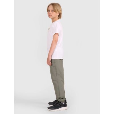 3. Jungen-T-Shirt mit Aufdruck 4F 4FJWAW25TTSHM2417-10S