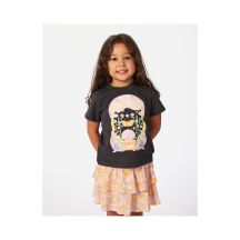 RIP CURL Rainbow Tropics Art Tee - Mädchen Schwarz