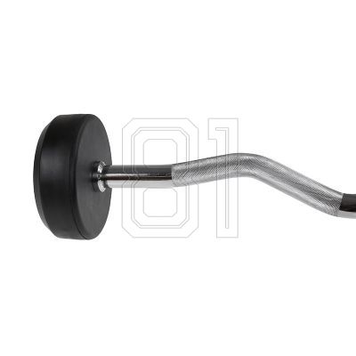 31. Gummierte GSL-40 40 KG HMS Feste Langhantel/Curlstange